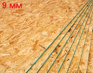 Плита OSB-3 9х1220х2440 мм Плита OSB-3 9х1220х2440 мм