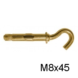 Анкерный болт с крюком СВФС М8х45 (100 шт)
