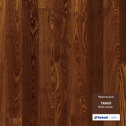 Паркетная доска TARKETT TANGO однополосная ясень коньяк Паркетная доска TARKETT TANGO однополосная ясень коньяк