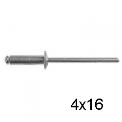 Заклепка вытяжная комбинированная СВФС 4х16 (1000 шт)