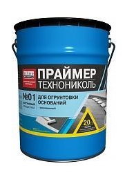 Праймер ТЕХНОНИКОЛЬ битумный №01 (концентрат) ведро 20л