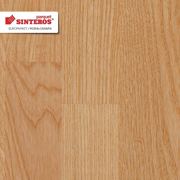 Паркетная доска SINTEROS EUROPARQUET трехполосная Ясень Сахара
