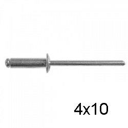 Заклепка вытяжная комбинированная СВФС 4х10 (1000 шт)