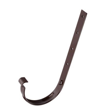 Кронштейн желоба МУРОЛ металлический коричневый Кронштейн желоба МУРОЛ металлический коричневый