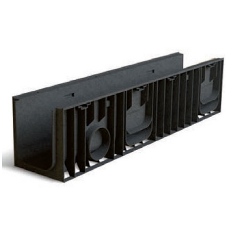 Водоотводный пластиковый лоток ЛВП Norma DN150 Н230 Водоотводный пластиковый лоток ЛВП Norma DN150 Н230