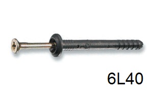 Дюбель-гвоздь СВФС 6L40мм (3000шт)