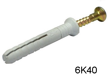 Дюбель-гвоздь СВФС 6K40мм (3000шт)