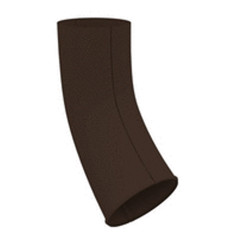 Колено сливное металл коричневый D=90мм Колено сливное металл коричневый D=90мм