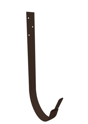 Держатель желоба (коричневый) металл   Держатель желоба (коричневый) металл