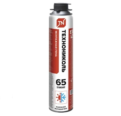 ТЕХНОНИКОЛЬ 65 STANDART Пена монтажная всесезонная