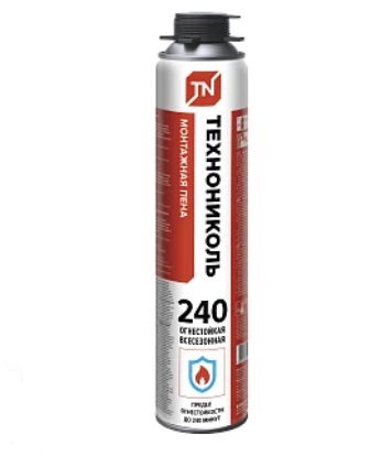 ТЕХНОНИКОЛЬ 240 PROFESSIONAL Пена монтажная огнестойкая