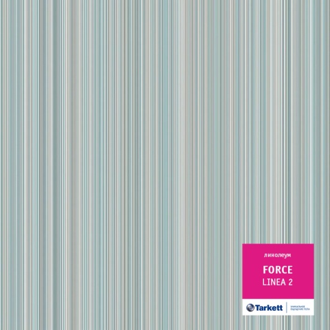 Полукоммерческий гетерогенный линолеум Tarkett FORCE LINEA 2 (4 м)