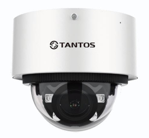 Видеокамера Tantos TSi-Vn254VZBR IP уличная купольная