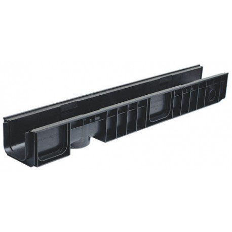 Водоотводный пластиковый лоток ЛВП Norma DN100 Н120 Водоотводный пластиковый лоток ЛВП Norma DN100 Н120