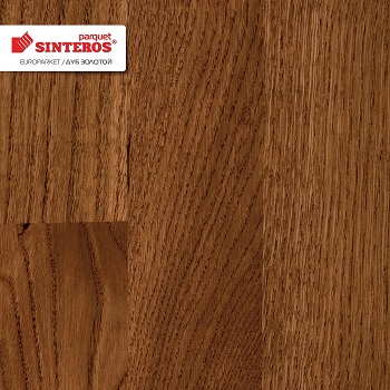 Паркетная доска SINTEROS EUROPARQUET трехполосная Дуб золотой